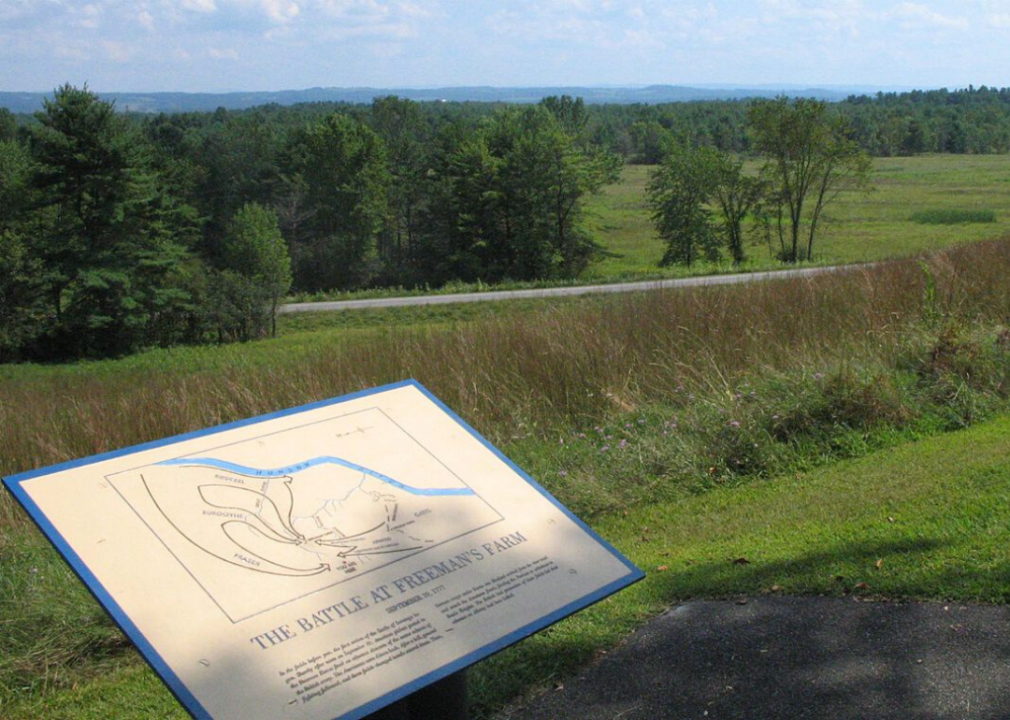 Now: Saratoga, New York